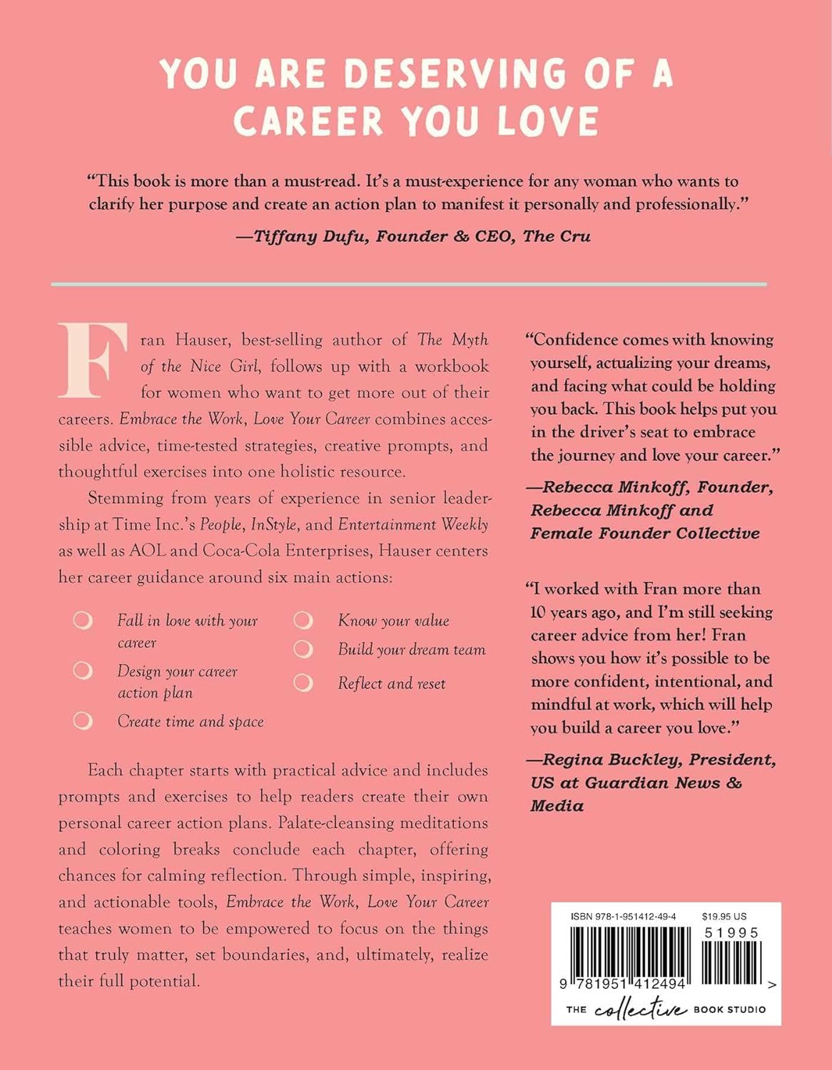 Embrace the Work, Love Your Career: A Guided Workbook for Realizing Your Career Goals with Clarity, Intention, and Confidence (Embrace Your Life Series)     Paperback – March 29, 2022
